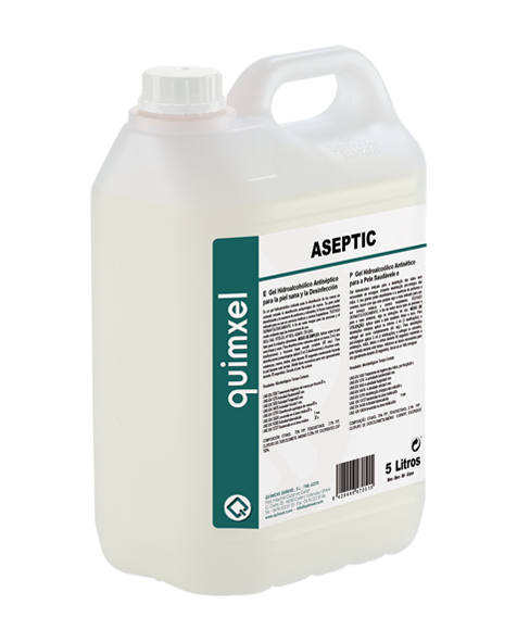 Gel Hidroalcohólico ASEPTIC Quimxel