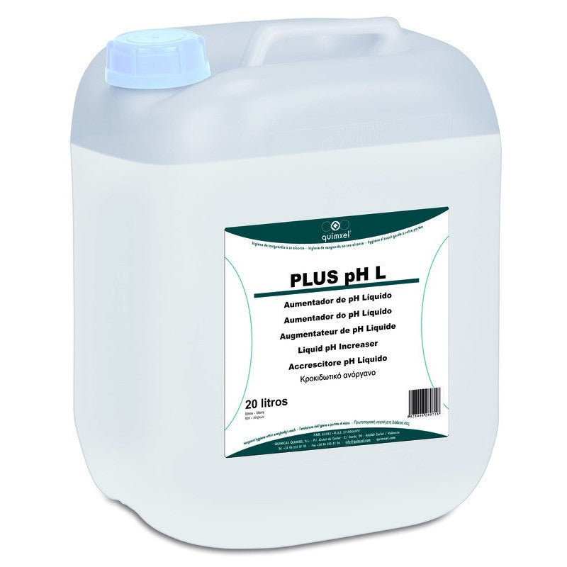 Aumentador de Ph Piscina PLUS PH L 20 litros Químicas Quimxel