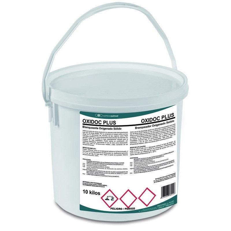 Blanqueante de Ropa OXIDOC PLUS 10 kilos Químicas Quimxel