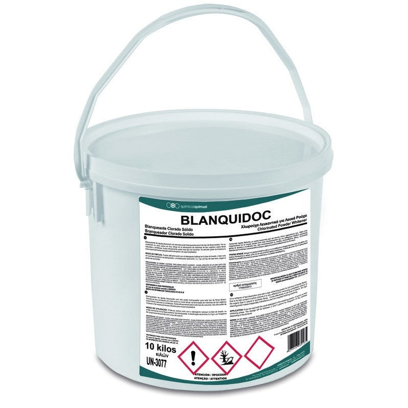 Blanqueante Ropa BLANQUIDOC 10 kilos | Químicas Quimxel