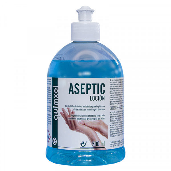 Loción Hidroalcohólica ASEPTIC LOCION 500ml | Químicas Quimxel