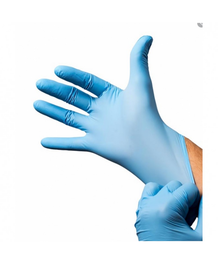Guante Nitrilo azul
