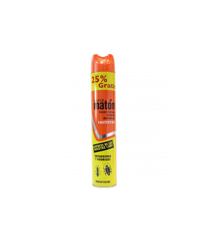 Insecticida Spray Matón Residual 750ml
