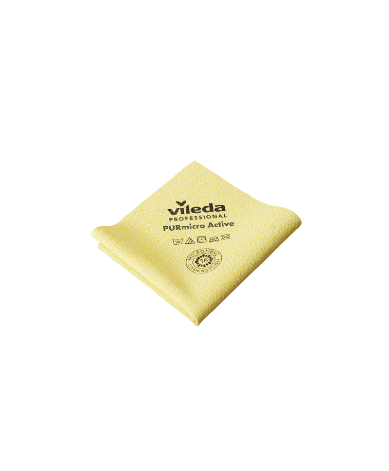 Bayeta Purmicro Active Vileda 38x35cm 1x5 Unidades
