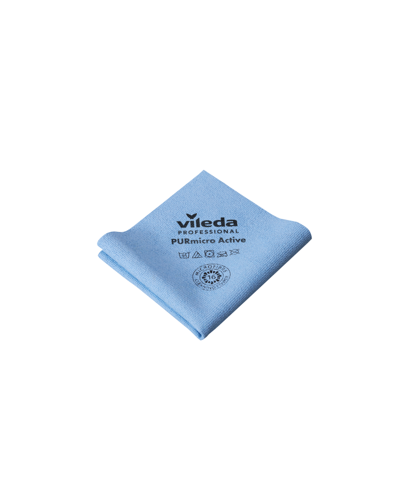 Bayeta Purmicro Active Vileda 38x35cm 1x5 Unidades