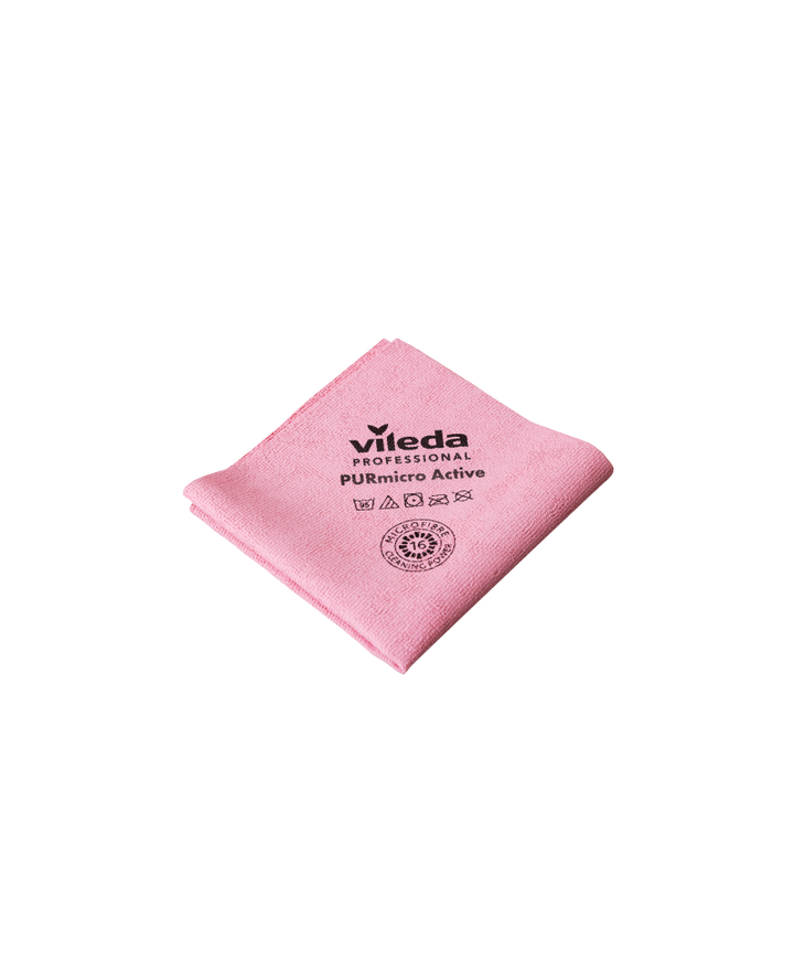 Bayeta Purmicro Active Vileda 38x35cm 1x5 Unidades