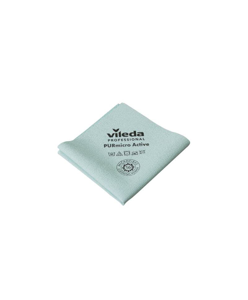 Bayeta Purmicro Active Vileda 38x35cm 1x5 Unidades