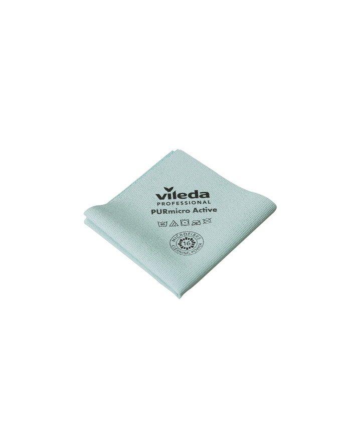 Bayeta Purmicro Active Vileda 38x35cm 1x5 Unidades