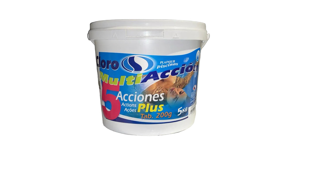 Cloro en Tabletas Multiacción PLUS sin sulfato de cobre Plainsur