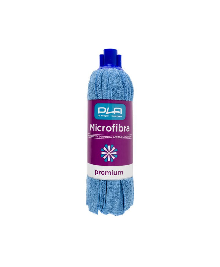 Esfregona Tiras de microfibra (viola, azul, verde)