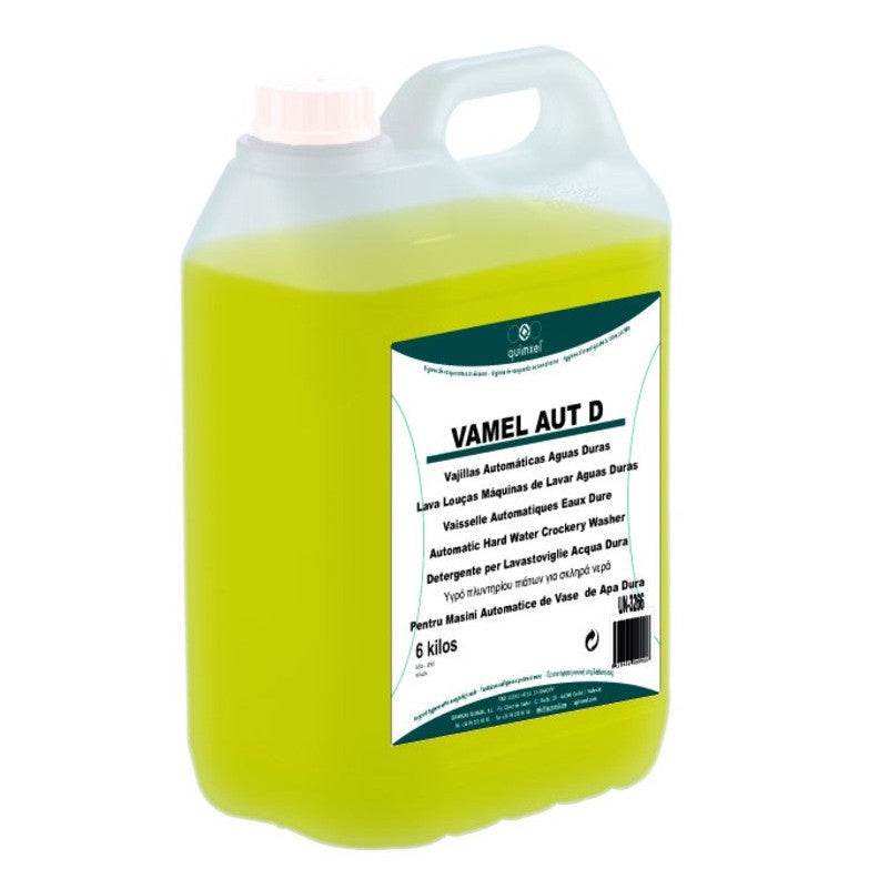 Detergente Lavavajillas Aguas Duras, Vamel Aut D 6k, 12k y 24k