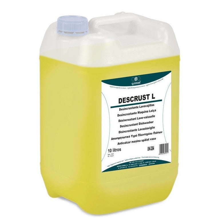Desincrustante Lavavajillas DESCRUST L 10 litros Químicas Quimxel 