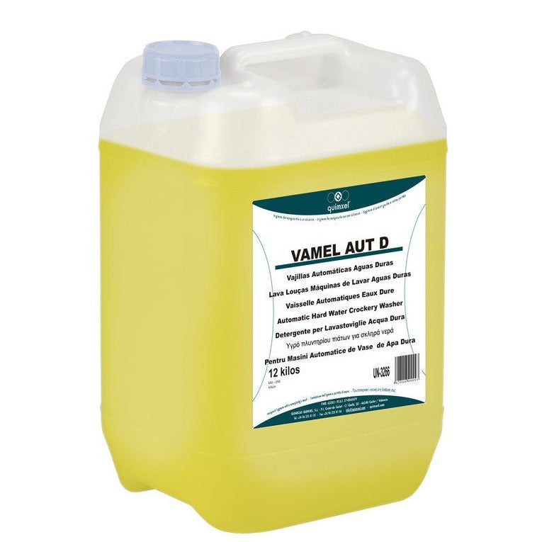 Detergente Lavavajillas Aguas Duras, Vamel Aut D 6k, 12k y 24k