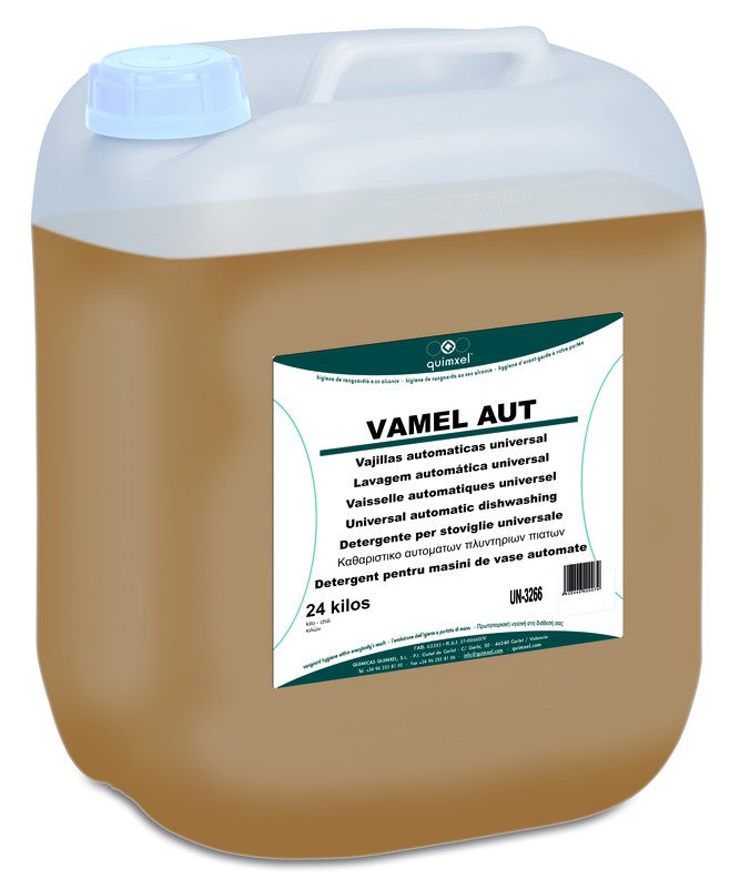 Detergente Lavavajillas Aguas Medias, Vamel Aut 6k, 12k y 24k