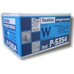 Toalla Engarzada W 20 paquetes de 200 servilletas