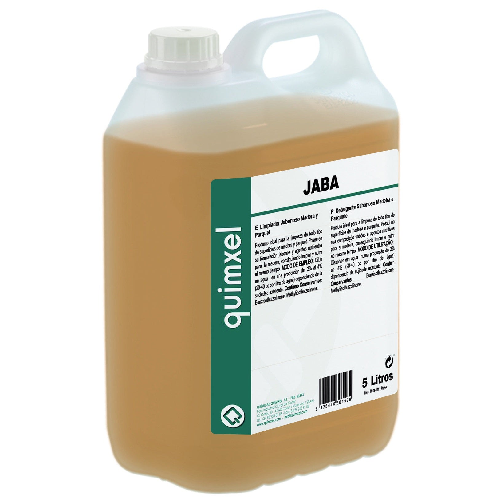 Limpiador Jabonoso Madera JABA Quimxel
