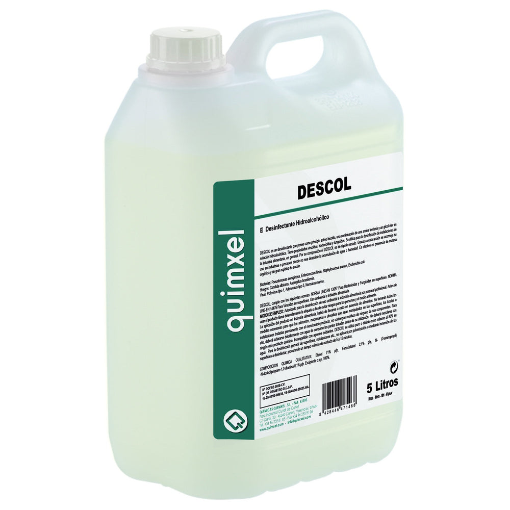 Desinfectante Bactericida DESCOL 5 litros Químicas Quimxel 