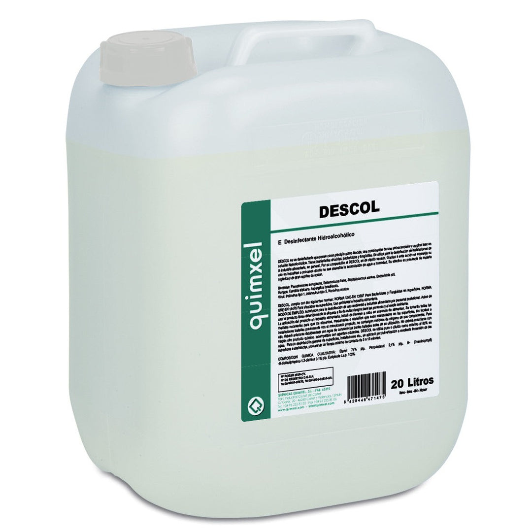 Desinfectante Bactericida DESCOL 20 litros Químicas Quimxel