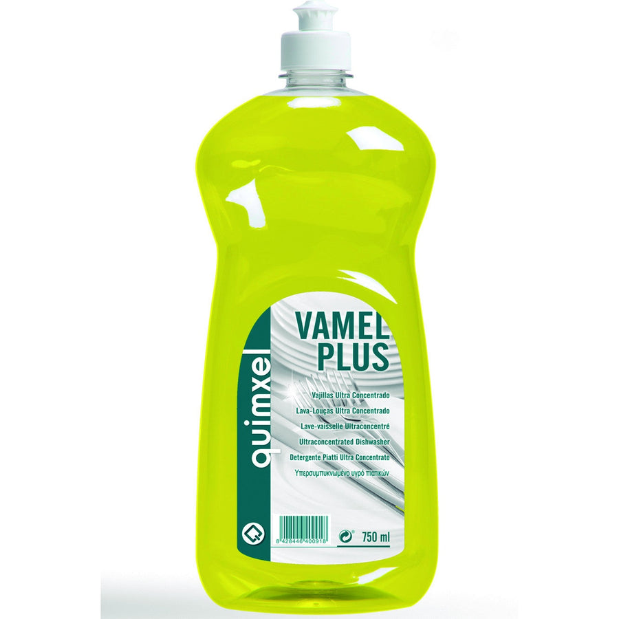 Detergente Vajillas, Vamel Plus 750ml y 5L