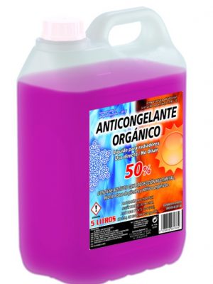 ANTICONGELANTE 50% ORGÁNICO ROSA 05 L