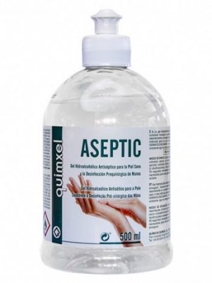 Gel Hidroalcohólico Desinfectante Aseptic 100ml, 500ml y 5L